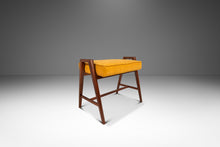 Load image into Gallery viewer, Original Piano Bench in Walnut & Velour for the Baldwin Acrosonic Spinet Piano by Manual Arts, USA, c. 1960s