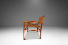 Load image into Gallery viewer, Rare Mid-Century Modern Armchair in Original Condition in Oak & Rush by Mel Smilow for Smilow-Thielle, USA, c. 1950s