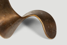Load image into Gallery viewer, 1 of 1 Abstract Modern "Torn Fragment" Table Top Solid Bronze Sculpture by Mark Leblanc for Leblanc Studios, USA, c. 2020s-ABT Modern