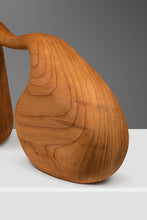 Load image into Gallery viewer, 1 of 1 Organic Abstract Modern "Joining of Two" Sculpture in Solid Cypress by Mark Leblanc for Leblanc Studios, USA, c. 2024-ABT Modern