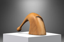 Load image into Gallery viewer, 1 of 1 Organic Abstract Modern "Leaning Figure" Sculpture Carved in Solid Poplar by Mark Leblanc for Leblanc Studios, USA, c. 2024-ABT Modern