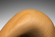 Load image into Gallery viewer, 1 of 1 Organic Abstract Modern "Leaning Figure" Sculpture Carved in Solid Poplar by Mark Leblanc for Leblanc Studios, USA, c. 2024-ABT Modern