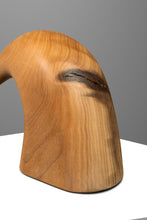 Load image into Gallery viewer, 1 of 1 Organic Abstract Modern "Leaning Figure" Sculpture Carved in Solid Poplar by Mark Leblanc for Leblanc Studios, USA, c. 2024-ABT Modern
