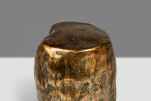 Load image into Gallery viewer, 1 of 1 Solid Brass Vessel / Vase / Sculpture by Mark Leblanc for Leblanc Studios, USA, c. 2020s-ABT Modern