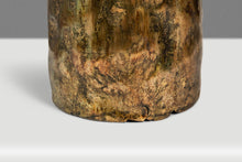 Load image into Gallery viewer, 1 of 1 Solid Brass Vessel / Vase / Sculpture by Mark Leblanc for Leblanc Studios, USA, c. 2020s-ABT Modern