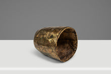 Load image into Gallery viewer, 1 of 1 Solid Brass Vessel / Vase / Sculpture by Mark Leblanc for Leblanc Studios, USA, c. 2020s-ABT Modern