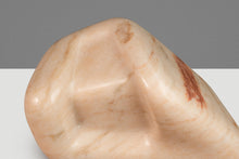 Load image into Gallery viewer, Abstract Organic Modern Sculpture Carved from Solid Portuguese Pink Marble by Mark Leblanc for Leblanc Studios, USA, c. 2020s-ABT Modern