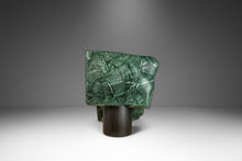 Load image into Gallery viewer, Abstract Organic Modern Sculpture Hand-Carved in Green Marble by Mark Leblanc for Mark Leblanc Studios, USA, c. 2023-ABT Modern