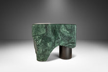 Load image into Gallery viewer, Abstract Organic Modern Sculpture Hand-Carved in Green Marble by Mark Leblanc for Mark Leblanc Studios, USA, c. 2023-ABT Modern