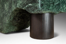 Load image into Gallery viewer, Abstract Organic Modern Sculpture Hand-Carved in Green Marble by Mark Leblanc for Mark Leblanc Studios, USA, c. 2023-ABT Modern