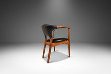 Load image into Gallery viewer, Angular Danish Mid-Century Modern Armchair in Solid Walnut, Denmark, c. 1960's-ABT Modern
