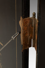 Load image into Gallery viewer, Antique Chinese Black Lacquered Four Panel Folding Screen Room Divider w/ Carved Hardstone, China, c. 1950s-ABT Modern