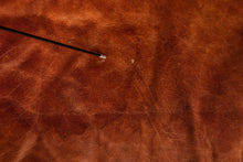 Load image into Gallery viewer, Art Deco Mid-Century Modern Loveseat Sofa with Sculptural Arms in Patinaed Leather, USA, c. 1970s-ABT Modern