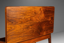 Load image into Gallery viewer, Authentic Piano Bench in Walnut by Manual Arts Paired Well w/ Baldwin Acrosonic Piano, USA, c. 1960s-ABT Modern