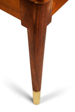 Load image into Gallery viewer, Authentic Piano Bench in Walnut by Manual Arts Paired Well w/ Baldwin Acrosonic Piano, USA, c. 1960s-ABT Modern