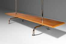 Load image into Gallery viewer, Bauhaus Mid-Century Modern Five-Tier Bookshelf Etagere in Chrome & Beech by Marcel Breuer, Italy, c. 1980s-ABT Modern