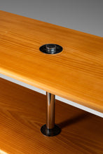 Load image into Gallery viewer, Bauhaus Mid-Century Modern Five-Tier Bookshelf Etagere in Chrome & Beech by Marcel Breuer, Italy, c. 1980s-ABT Modern