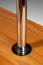 Load image into Gallery viewer, Bauhaus Mid-Century Modern Five-Tier Bookshelf Etagere in Chrome & Beech by Marcel Breuer, Italy, c. 1980s-ABT Modern