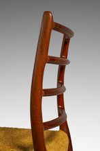 Load image into Gallery viewer, Bespoke Danish Modern Model No. 78 Ladderback Chair in Teak & Bouclé by Niels Møller for J.L. Møllers Møbelfabrik, Denmark, c. 1960's-ABT Modern