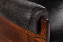 Load image into Gallery viewer, Brazilian Rosewood & Gorgeous Leather Club Chair Attributed to Percival Lafer-ABT Modern