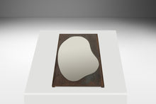 Load image into Gallery viewer, Brutalist Industrial Mirror Cut From Raw Patinaed Architectural Steel by Mark Leblanc for Leblanc Studios, USA, c. 2024-ABT Modern