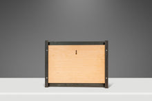 Load image into Gallery viewer, Brutalist Industrial Mirror Cut From Raw Patinaed Architectural Steel by Mark Leblanc for Leblanc Studios, USA, c. 2024-ABT Modern