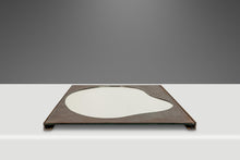 Load image into Gallery viewer, Brutalist Industrial Mirror Cut From Raw Patinaed Architectural Steel by Mark Leblanc for Leblanc Studios, USA, c. 2024-ABT Modern