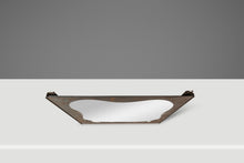 Load image into Gallery viewer, Brutalist Industrial Mirror Cut From Raw Patinaed Architectural Steel by Mark Leblanc for Leblanc Studios, USA, c. 2024-ABT Modern