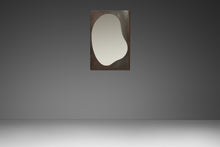 Load image into Gallery viewer, Brutalist Industrial Mirror Cut From Raw Patinaed Architectural Steel by Mark Leblanc for Leblanc Studios, USA, c. 2024-ABT Modern