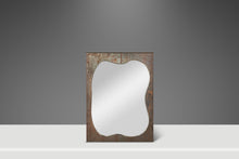 Load image into Gallery viewer, Brutalist Industrial Mirror Cut From Raw Patinaed Architectural Steel by Mark Leblanc for Leblanc Studios, USA, c. 2024-ABT Modern