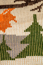 Load image into Gallery viewer, Charming Mid-Century Modern Hand-Made Latch Hook Tapestry / Wall Art, USA, c. 1970's-ABT Modern