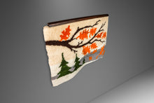 Load image into Gallery viewer, Charming Mid-Century Modern Hand-Made Latch Hook Tapestry / Wall Art, USA, c. 1970's-ABT Modern