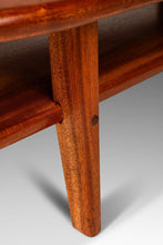 Load image into Gallery viewer, Custom Made Art Deco Mid-Century Modern Two-Tier Coffee Table in Solid Mahogany, USA, c. 1940s-ABT Modern