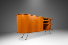 Load image into Gallery viewer, Custom-Made Italian Modern Credenza / Sideboard w/ Tambour Doors in the Manner of Lorenza Bozzoli by Fattori, Italy, c. 2000's-ABT Modern
