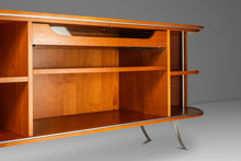 Load image into Gallery viewer, Custom-Made Italian Modern Credenza / Sideboard w/ Tambour Doors in the Manner of Lorenza Bozzoli by Fattori, Italy, c. 2000's-ABT Modern