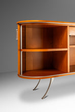 Load image into Gallery viewer, Custom-Made Italian Modern Credenza / Sideboard w/ Tambour Doors in the Manner of Lorenza Bozzoli by Fattori, Italy, c. 2000's-ABT Modern