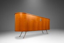 Load image into Gallery viewer, Custom-Made Italian Modern Credenza / Sideboard w/ Tambour Doors in the Manner of Lorenza Bozzoli by Fattori, Italy, c. 2000's-ABT Modern
