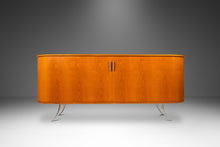 Load image into Gallery viewer, Custom-Made Italian Modern Credenza / Sideboard w/ Tambour Doors in the Manner of Lorenza Bozzoli by Fattori, Italy, c. 2000's-ABT Modern