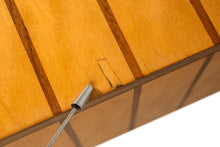 Load image into Gallery viewer, Custom-Made Two-Tone Mid-Century Modern Coffee Table w/ Drop-Leaf in Maple & Walnut, USA, c. 1960s-ABT Modern