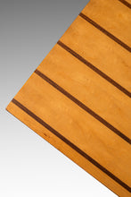 Load image into Gallery viewer, Custom-Made Two-Tone Mid-Century Modern Coffee Table w/ Drop-Leaf in Maple & Walnut, USA, c. 1960s-ABT Modern