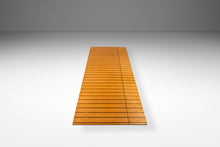 Load image into Gallery viewer, Custom-Made Two-Tone Mid-Century Modern Coffee Table w/ Drop-Leaf in Maple & Walnut, USA, c. 1960s-ABT Modern