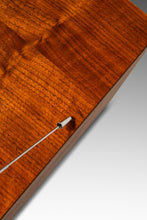 Load image into Gallery viewer, Substantial Handmade Minimalist MCM Custom-Made Studio / Gallery Dining Table w/ Matching Benches Set in Walnut, USA, c. 1980s