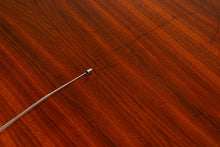 Load image into Gallery viewer, Substantial Handmade Minimalist MCM Custom-Made Studio / Gallery Dining Table w/ Matching Benches Set in Walnut, USA, c. 1980s