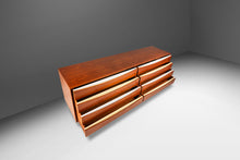 Load image into Gallery viewer, Danish Mid-Century Modern 8-Drawer 'Triennale' Mod. L-32-6 Dresser / Credenza in Teak, by Arne Vodder for Sibast Mobler, Denmark, c. 1950s-ABT Modern