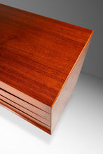 Load image into Gallery viewer, Danish Mid-Century Modern 8-Drawer 'Triennale' Mod. L-32-6 Dresser / Credenza in Teak, by Arne Vodder for Sibast Mobler, Denmark, c. 1950s-ABT Modern