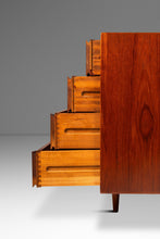 Load image into Gallery viewer, Danish Mid-Century Modern 8-Drawer 'Triennale' Mod. L-32-6 Dresser / Credenza in Teak, by Arne Vodder for Sibast Mobler, Denmark, c. 1950s-ABT Modern