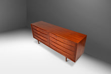Load image into Gallery viewer, Danish Mid-Century Modern 8-Drawer 'Triennale' Mod. L-32-6 Dresser / Credenza in Teak, by Arne Vodder for Sibast Mobler, Denmark, c. 1950s-ABT Modern
