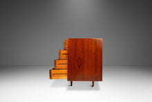 Load image into Gallery viewer, Danish Mid-Century Modern 8-Drawer 'Triennale' Mod. L-32-6 Dresser / Credenza in Teak, by Arne Vodder for Sibast Mobler, Denmark, c. 1950s-ABT Modern