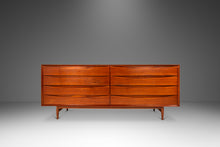 Load image into Gallery viewer, Danish Mid-Century Modern 8-Drawer 'Triennale' Mod. L-32-6 Dresser / Credenza in Teak, by Arne Vodder for Sibast Mobler, Denmark, c. 1950s-ABT Modern