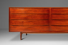 Load image into Gallery viewer, Danish Mid-Century Modern 8-Drawer 'Triennale' Mod. L-32-6 Dresser / Credenza in Teak, by Arne Vodder for Sibast Mobler, Denmark, c. 1950s-ABT Modern